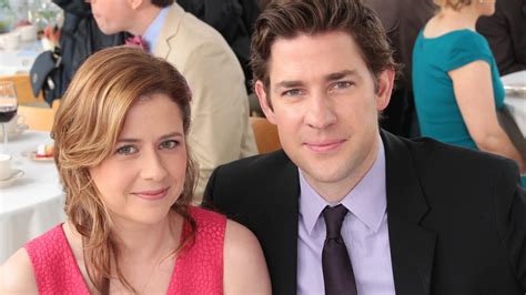 jenna fischer lesbian|John Krasinski talks first on